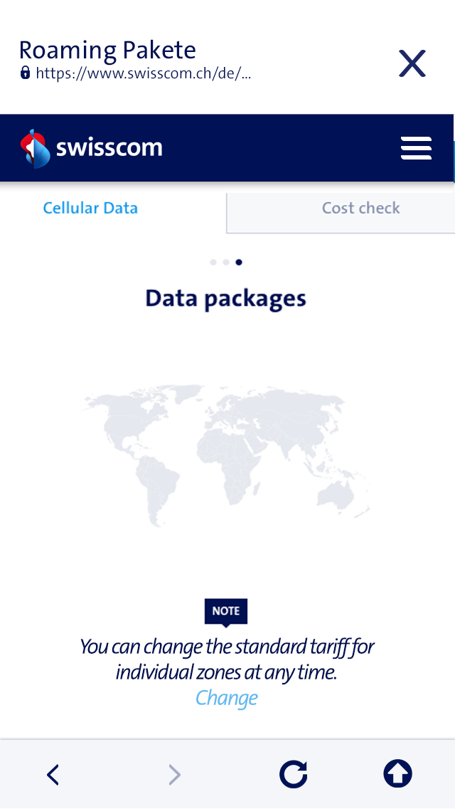 Swisscom Login